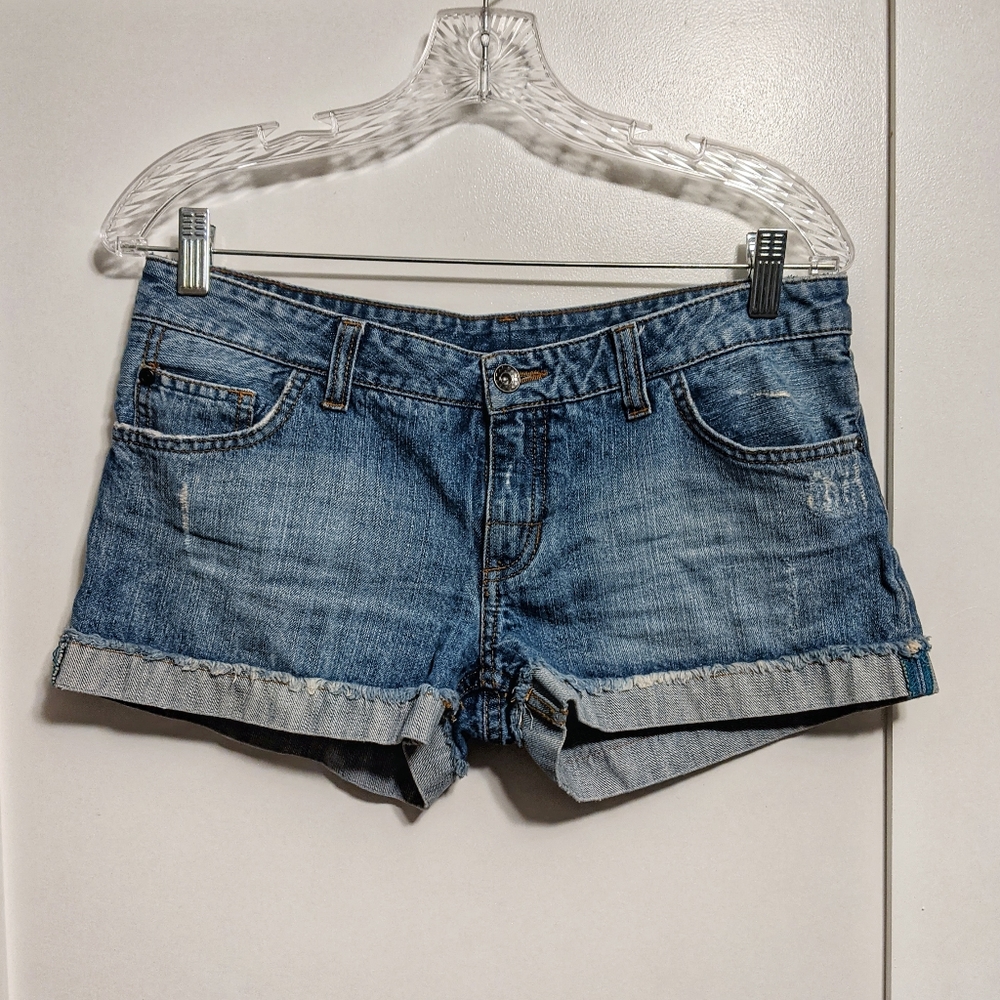 Vans Light Wash Denim Shorts (Authentic ~2010)